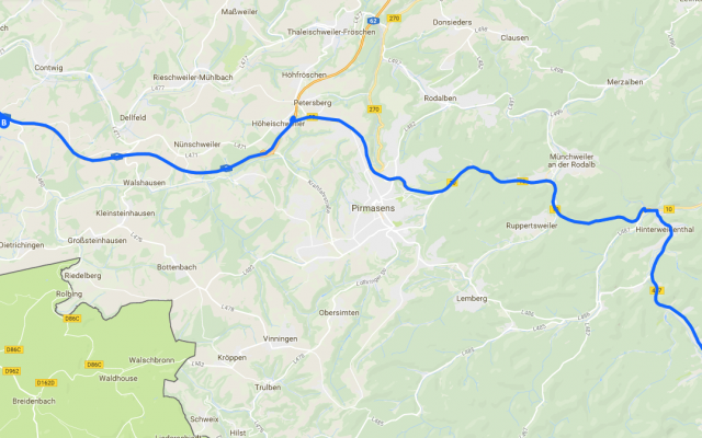 Zum Routenplaner - PFALZBLICK WALD SPA RESORT