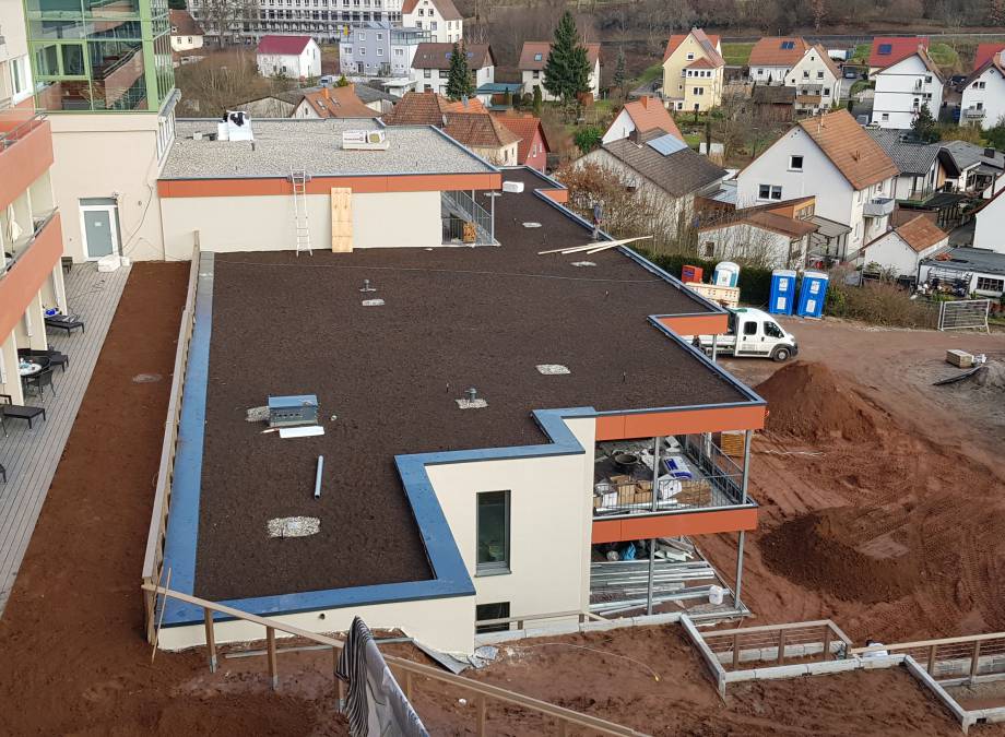 Endspurt auf der Baustelle "Gartenflügel" Symbolfoto