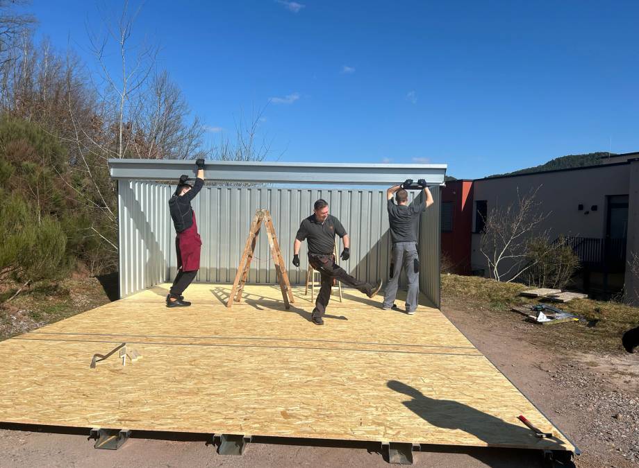 Unser neuer Fahrrad-Container ist da! Symbolfoto