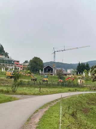 Baustelle aktuell: Sicherheit geht vor! Symbolfoto