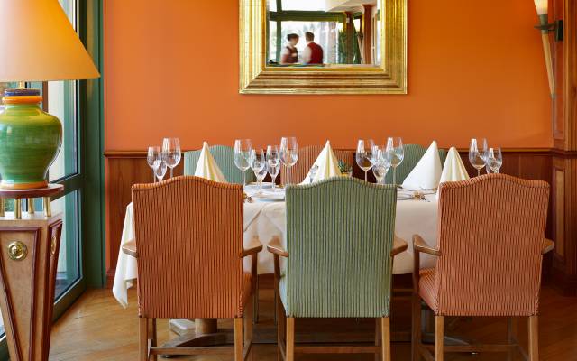 Speise-Tafel im Genusshotel Pfalzblick