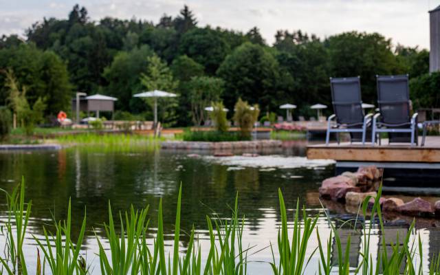 Naturbadeteich Hotel Pfalzblick