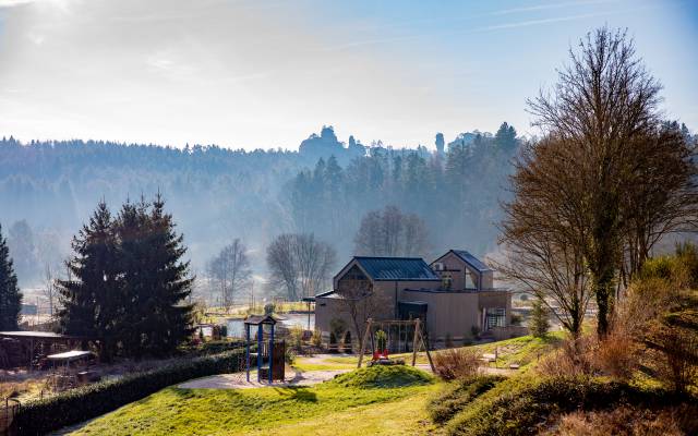 Kinderspielplatz Wald Spa Resort Pfalzblick