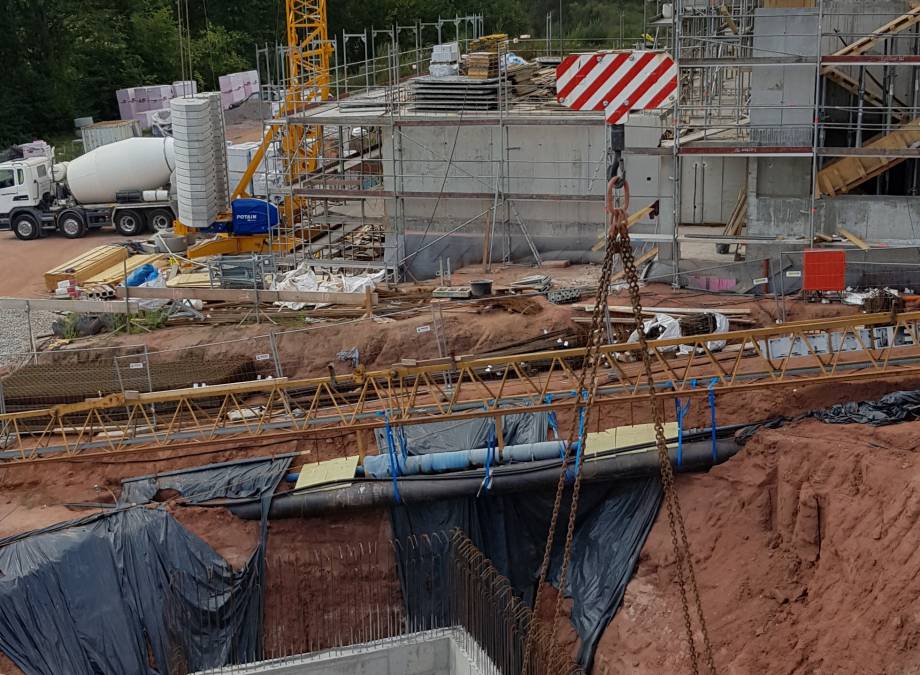 Gute Fortschritte auf der Baustelle! Symbolfoto