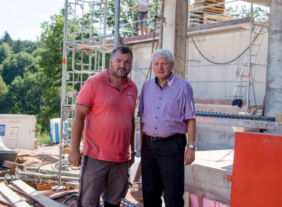 Gute Fortschritte auf der Baustelle! Symbolfoto