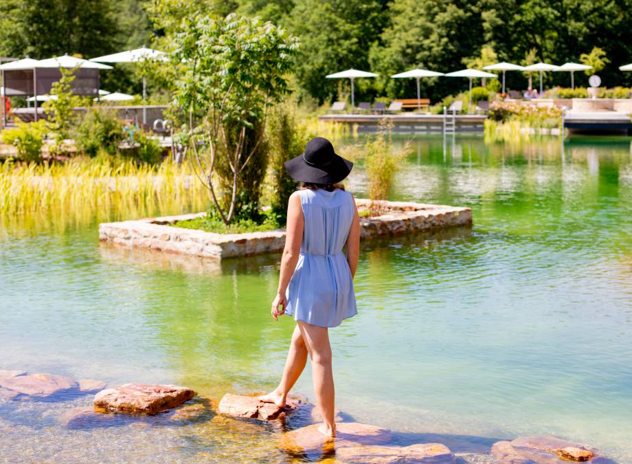 Der Naturbadeteich "Kleiner Wasgausee"! Symbolfoto