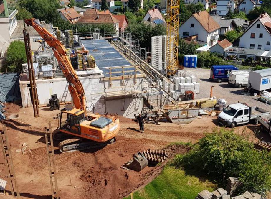 Baustelle aktuell: Sicherheit geht vor! Symbolfoto