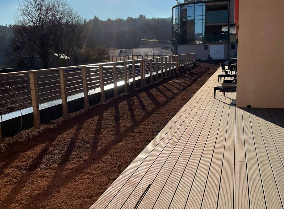 Endspurt auf der Baustelle "Gartenflügel" Symbolfoto