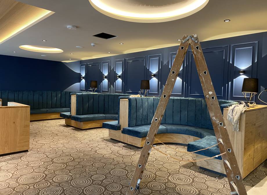 Die Buffetzone kann bereits wieder genutzt werden... Symbolfoto