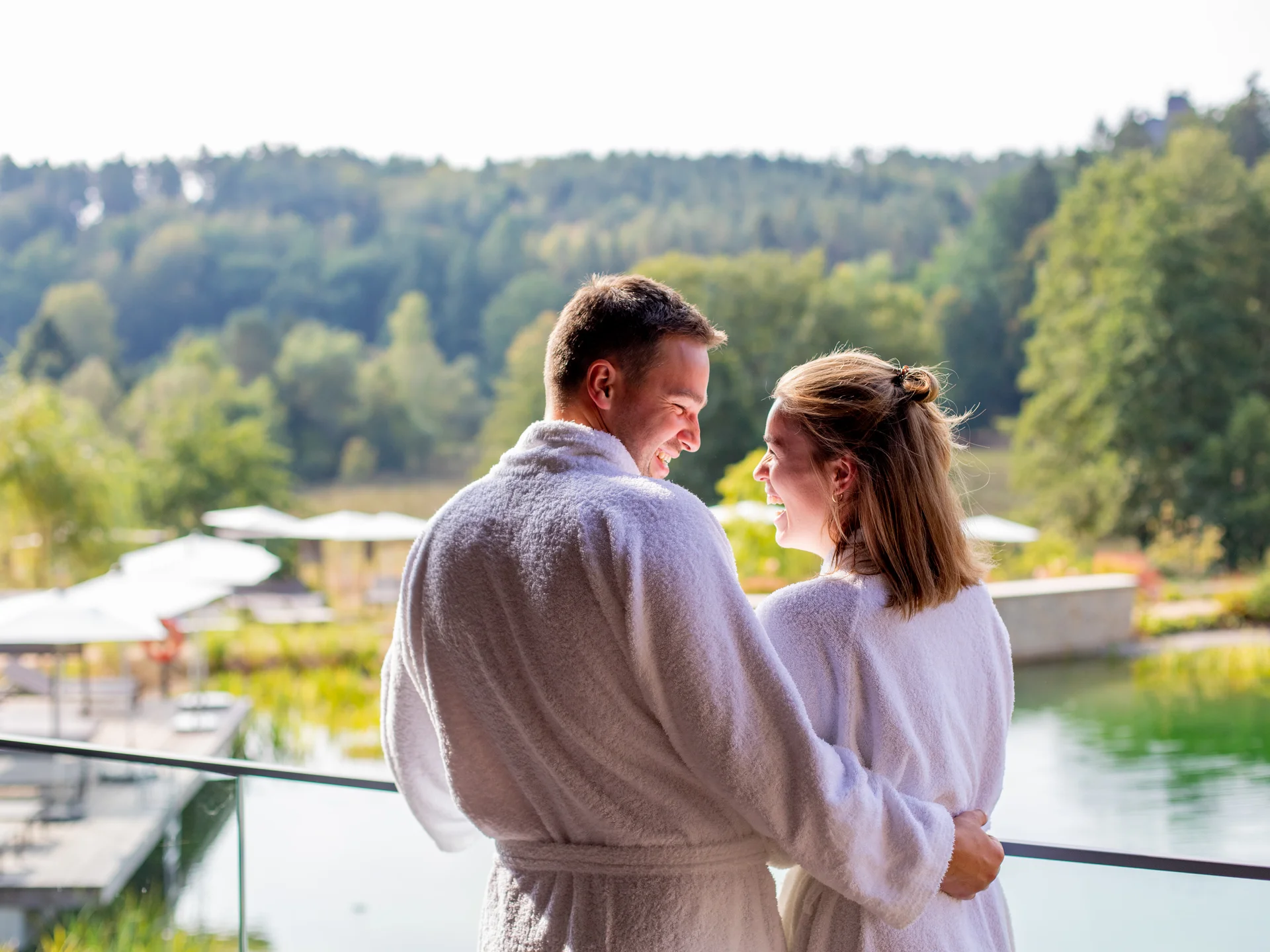 Dampf, Duft, Dahn: Sauna-Erlebnis mit Naturblick