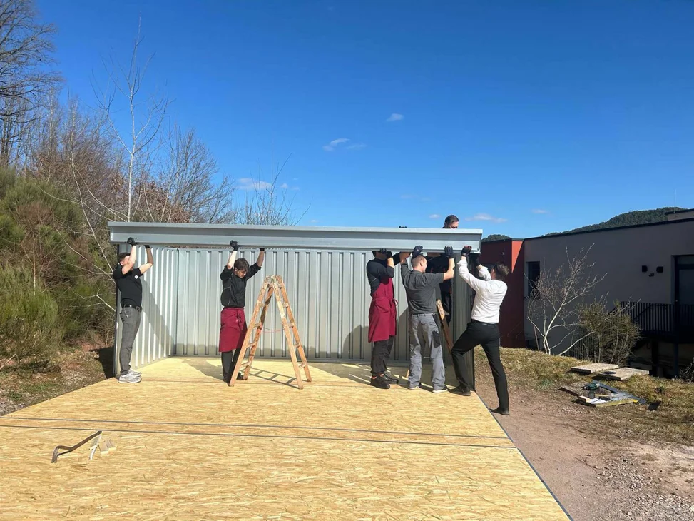 Unser neuer Fahrrad-Container ist da!