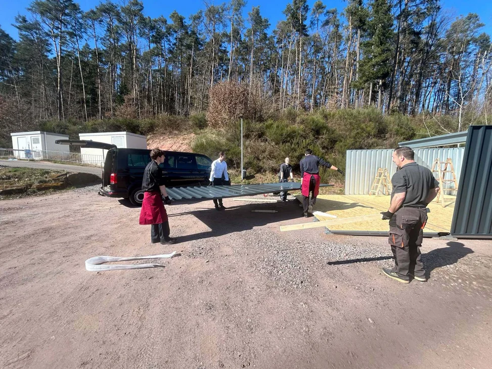 Unser neuer Fahrrad-Container ist da!